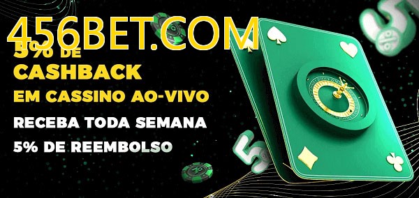 Promoções do cassino ao Vivo 456BET.COM